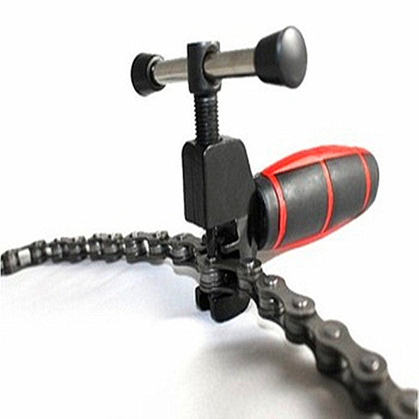 Mountain Bicycle Bike Cycling Mini Steel Cut Chain Splitter Cutter Breaker Repair Tool Two Tone Grip for Comfortable Handling