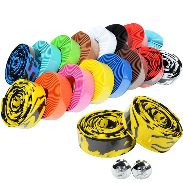 New Arrival Cycling Tools Bike Handlebar Tape Cycling Handle Belt Bicycle Cork Handlebar Tape Wrap 2M x 3CM & 2 Bar Plug