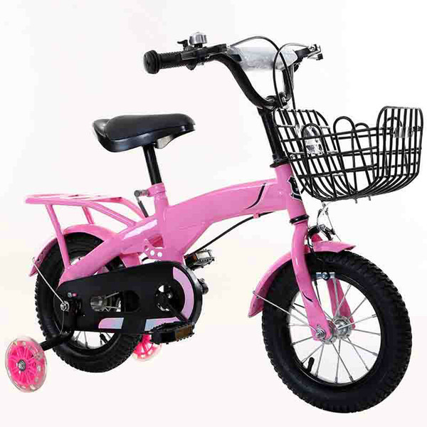 Children's Bicycle 12 14 16 18 Inch with Rear Seat Baby Big Children