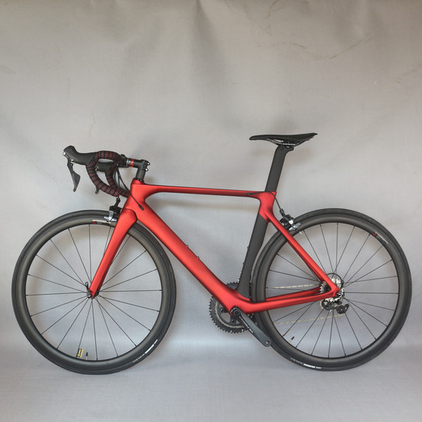 2020 new Complete Road Carbon Bike ,Carbon Bike Road Frame with groupset shi R8000 22 speed Road Bicycle Complete bike