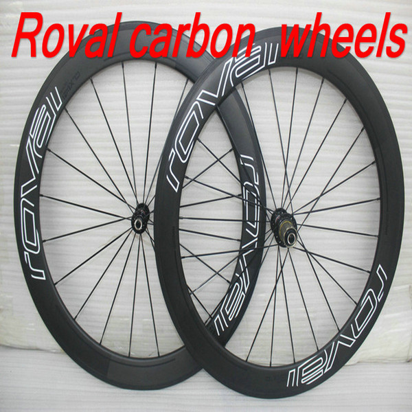 Free shipping By EMS 50mm full carbon fiber cycling bike wheels UD matt finisn clincher road bike wheels 23mm wide 700C carbon wheelset