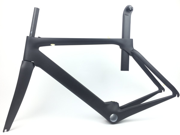 High quality carbon fiber bicycle road frame carbon fiber bike frame includes seatpost, fork, headset, clamp