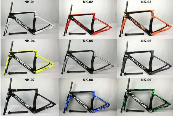 Newest MCipollini NK1K T1000 1K or 3k frame Full Carbon Road Bike Frame,fork Size:XXS,XS,S,M,L, bicycle frameset