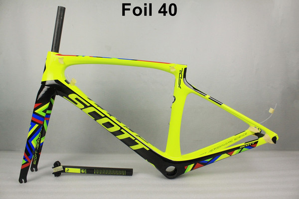 2018 NEW T1000 UD carbon full scott foil carbon road bike frame racing bicycle frameset taiwan frames size 47 - 56cm can be XDB ship