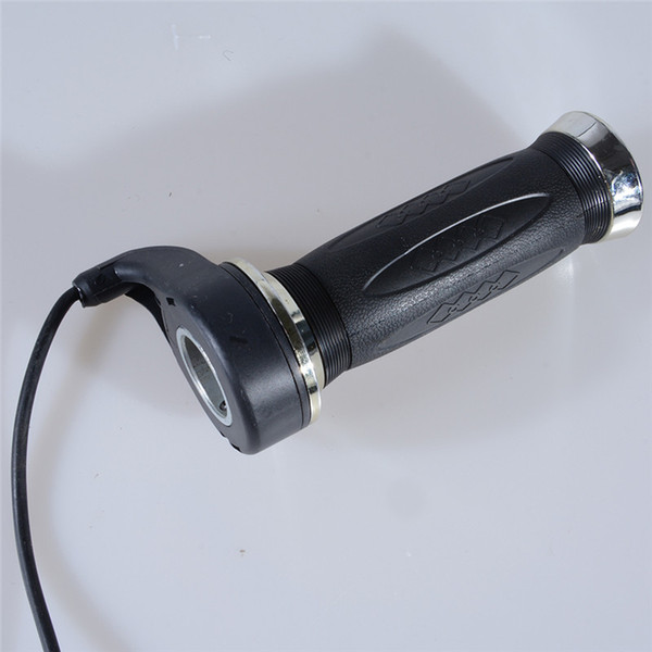 Bike Twist Speed Handlebar 12v 24v 36v 48v Universal Black Electric Scooter Twist Bike Bike Throttle Grip High Quality