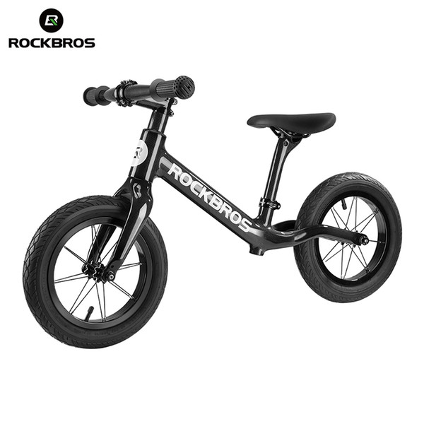 wholesale 12'' Carbon Fiber Slide Bike Child Balance Bikes Light Corrosion Resistant Kids Cycling Bike For 2-6 Years Old Children