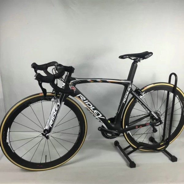 Sale Black Ridley Carbon Complete Road Bike Clearance DIY Bike With Ultegra R8000 Groupset handlebar saddle