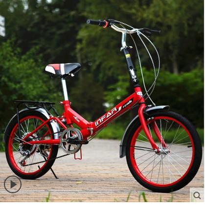 road bike mountain bicycle Male and female student car 20 inch Gear shift/ single speed / folding /Less shock / shock bicycle