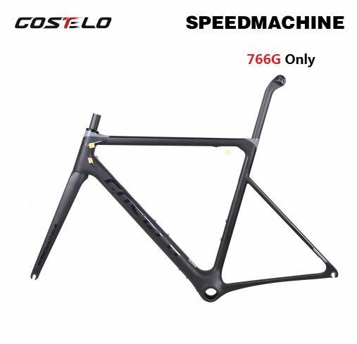 766g only Costelo Speedmachine ultra light carbon road bike frame Costelo bicycle bicicleta frame carbon fiber bicycle frame