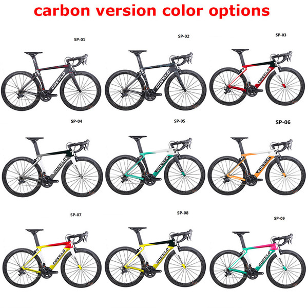 HOT SALE!full carbon costelo lucca road bicycle carbon bike DIY complete road bike completo bicicleta completa2019 Costelo Speedc