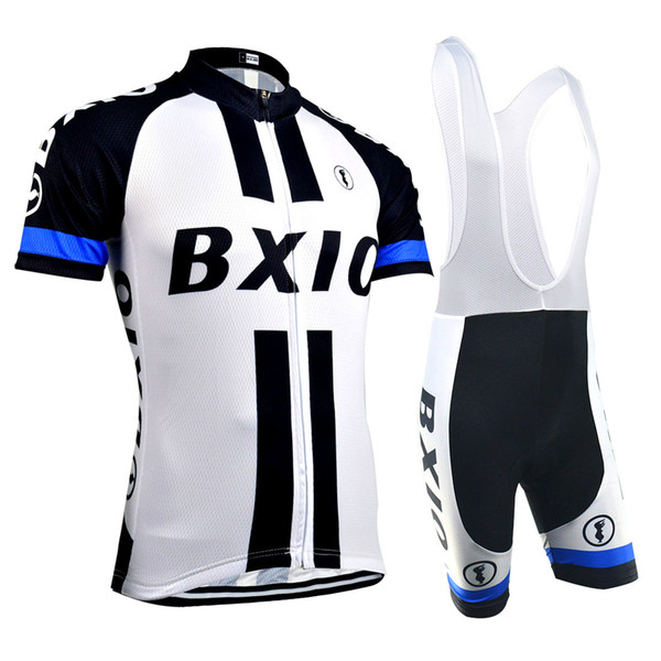 BXIO Brand Men Cycling Clothing Short Sleeve Full Zipper Cycling Jerseys Summer Short Sleeve Set Cool Bicycle Clothes Quality BX-08