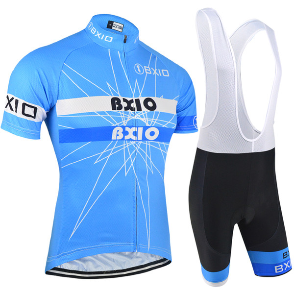 BXIO Bikes Clothes Hot Summer Recommend MTB Cycling Jersey Sets Blue Series Cycle Clothing Bike Sport Wear Jersey Azul Ropa Ciclismo BX-113