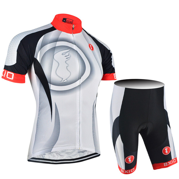 BXIO Promotion Cycling Jerseys This Year Bibs Or No Bibs Short Sleeve Cycling Clothing Set Road Bikes Clothes Hot Bicycle Jerseys BX-073