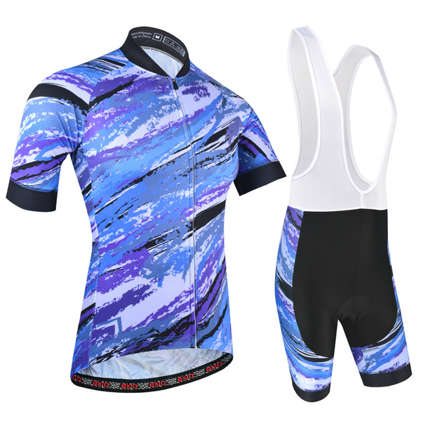 2018 BXIO Pro Team Cool Camouflage Cycling Jersey 3 Rear Pockets Breathable Bicycle Jersey Male Handsome Bikes Clothes Ropa Ciclismo BX-194