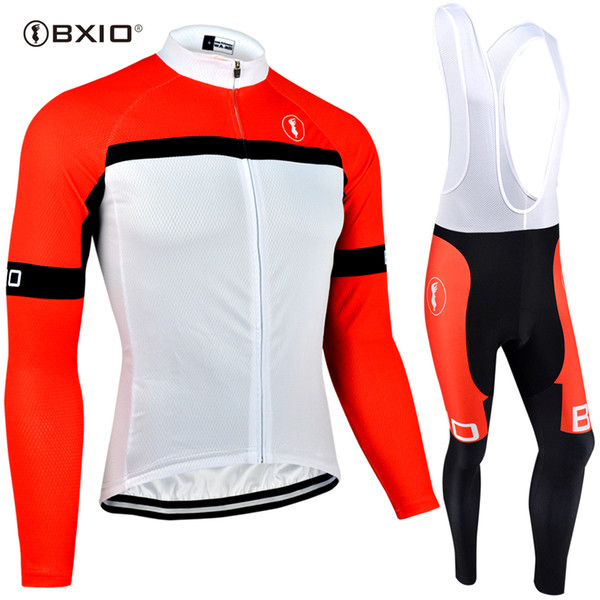 BXIO Cycling Jersey Quality Winter Thermal Fleece Bikes Clothes Autumn Breathable Bicycle Clothing 3D Gel Pad Ropa Ciclismo Invierno BX-090