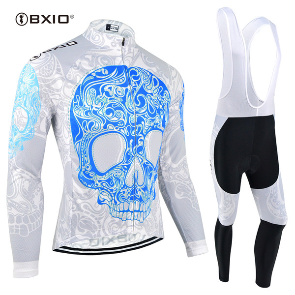 BXIO Cycling Clothing Brand Quality 3D Gel Pad Bicycle Jersey Winter Thermal Fleece Bikes Clothes Autumn Breathable Ropa Ciclismo BX-104