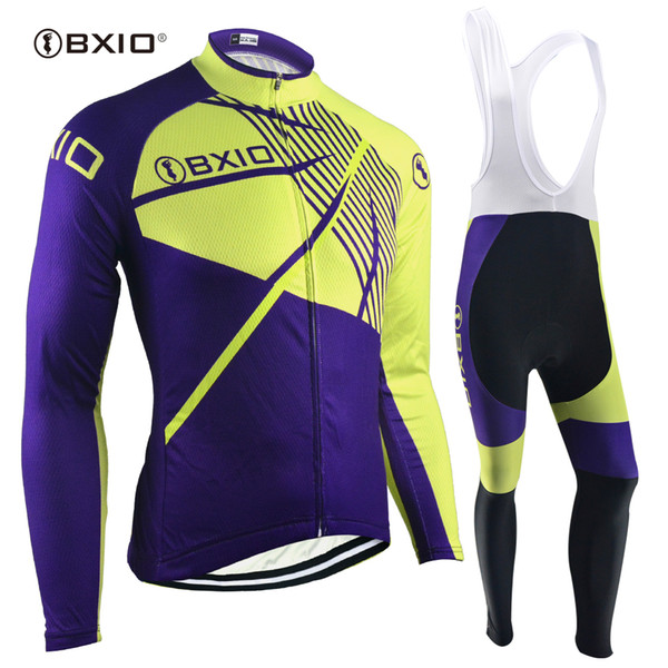 Brand BXIO Cycling Clothing Ropa Cicilesmo Invierno Winter Fleece Or Autumn Breathable Cycling Clothes Pro Team MTB Bike Jersey BX-114