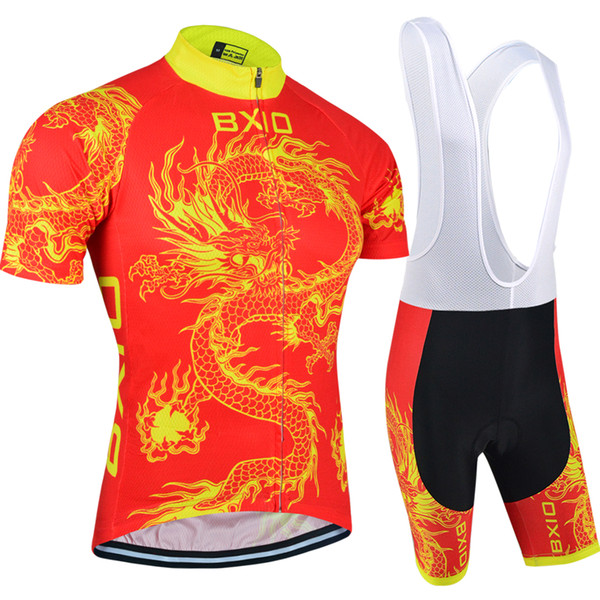 BXIO Brand Cultural Exhibition Chinese Style Cycling jersey Represents Auspicious Design Cycling Clothing Anti Piling Bike Clothes BX-023