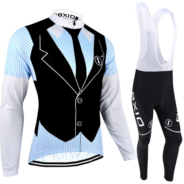 BXIO Pro Team Cycling Jersey Long Sleeve Ropa Ciclismo Invierno Autumn Breathable Bike Clothing Brand Winter Bicycle Jersey BX-063