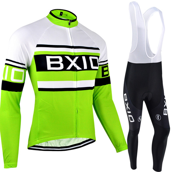 BXIO Winter Thermal Fleece Cycling Jerseys Mountain Cycling Clothes Keep Warm Long Sleeves Sets And Autumn Comfort Cycling Clothing BX-009