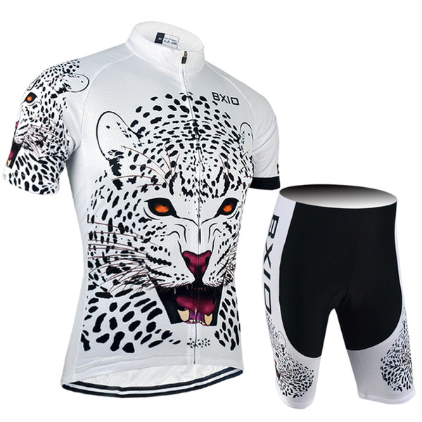 BXIO Short Sleeve Cycling Jerseys Summer Wear Breathable Bikes Clothes Preferred Brand Animal Pattern Cycle Clothing Ropa Ciclismo BX-034