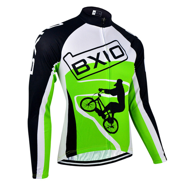 Brand BXIO Cycling Clothing Winter Or Autumn Long Sleeve Only Jersey Bicycle Clothing Ciclismo Ropa 3 Rear Pockets Bike Jersey BX-119