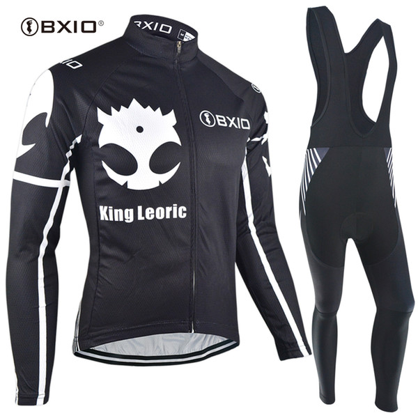 BXIO Brand Cycling Jerseys Ropa Ciclismo Invierno Winter Fleece Bike Clothing Anti Shrink Men 3D Gel Pad Cycling Set BX-109