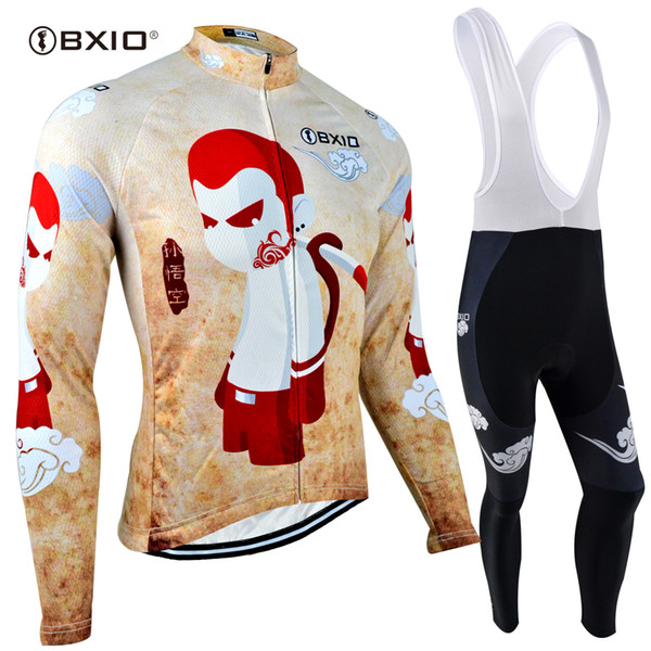 Brand BXIO Winter Cycling Jersey Set Thermal Fleece Bike Jersey Quality Pro Team Bicycle Clothing Ropa Ciclismo MTB Cycling Clothes BX-101