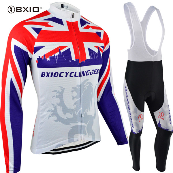 BXIO Brand Cycling Jersey Set Ropa Ciclismo Invierno Can Be Choose 3 Rear Pockets Winter Cycling Clothing Or Autumn Bicycle Jersey BX-070