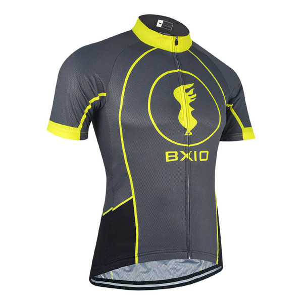 2017 BXIO Brand Outdoor Sport Cycling Jersey Summer Short Sleeve Cycling Shirt Road Bike Wear Clothing New Design Cycling Top Men BX-144