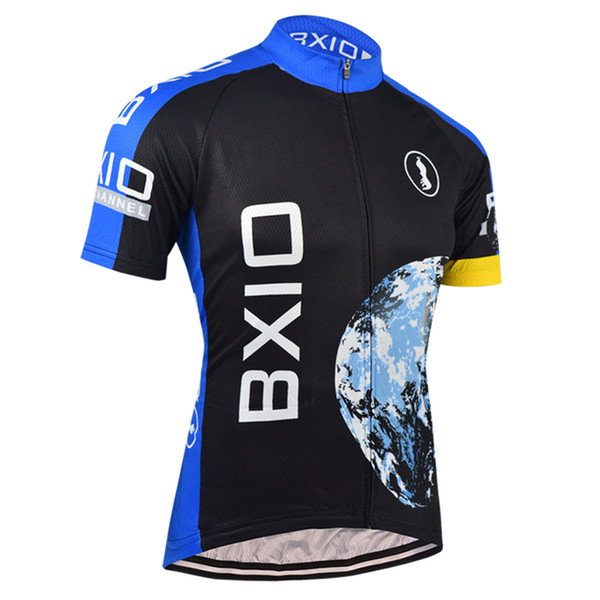 BXIO Summer Cycling Jerseys Short Sleeve Bikes Clothes Breathable Bicycle Clothing Anti Pilling Cycling Shirt Men Bike Jersey BX-055-J