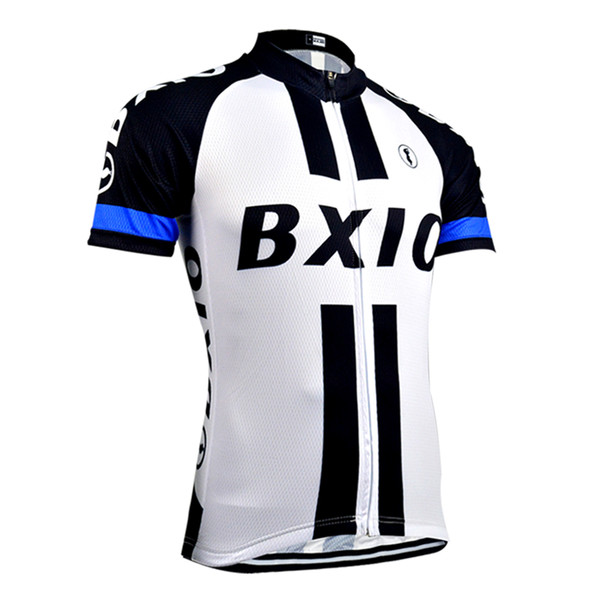 BXIO Short Sleeve Cycling Tops Bike Jerseys Full Zipper Quick Dry Bike Sport Wear Cycle Clothing Men Bicycle Shirts Ropa Ciclismo BX-0-J