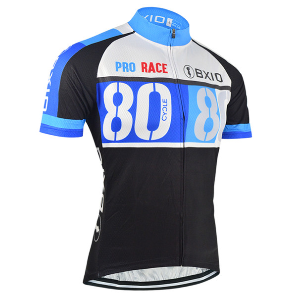 Brand BXIO Cycling Jersey Men Summer Quick Dry Bike Clothing 3 Rear Pockets Ropa Ciclismo Cycling Shirt Only Bicycle Jersey BX-037