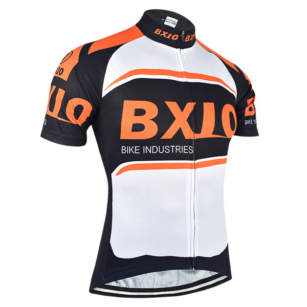 BXIO Breathable Compressed Cycling Clothing Summer Bike Sport Wear Jersey Men Cycling Shirt Anti Pilling Bicycle Tops Ropa Ciclismo BX-007