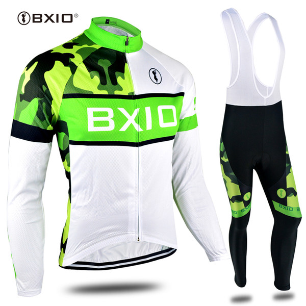 BXIO Keep Warm Cycling Clothes Winter Thermal Fleece Cycling Jerseys Autumn Breathable Bicycle Clothing Ropa Ciclismo Hombres BX-072