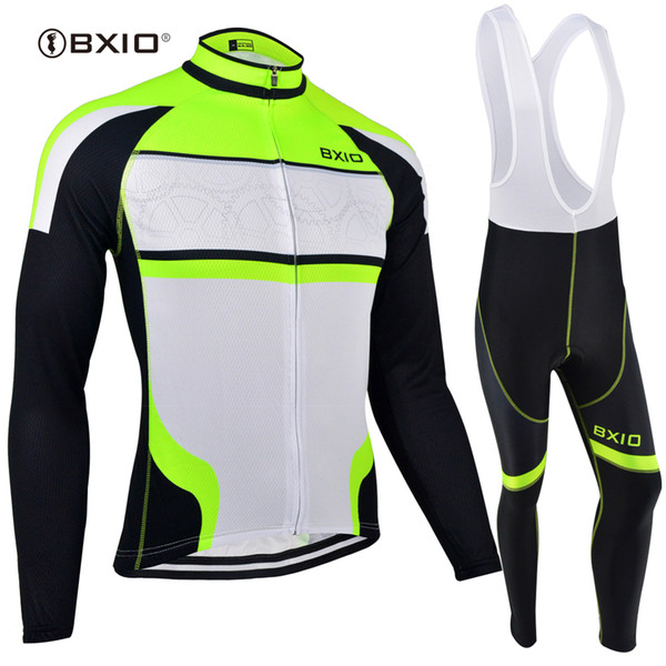 BXIO Brand High-quality Cycling Jersey Set Winter And Autumn Long Sleeve Bike Clothing 5D Gel Pad De Alta Calidad Ropa Ciclismo BX-127