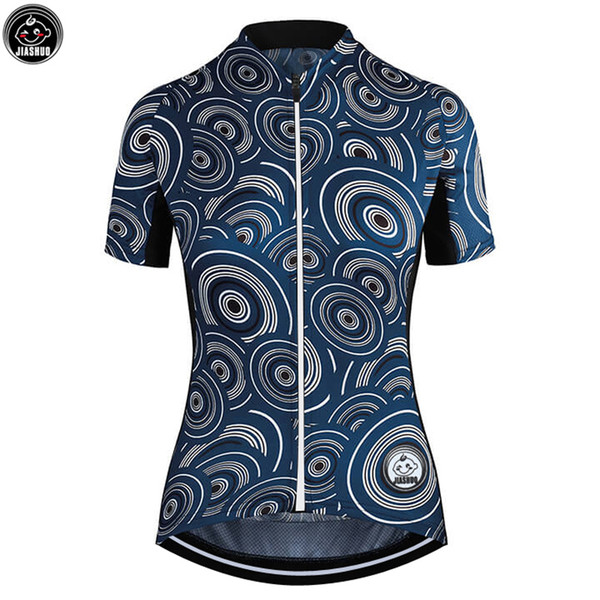 Women Customized NEW 2018 Circles Bike mtb road RACE Team Pro Cycling Jersey / Shirts & Tops Clothing Breathing Air JIASHUO