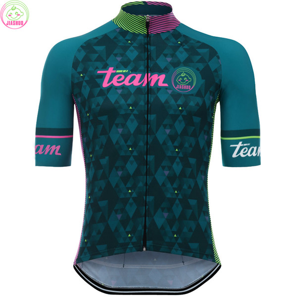 Customized NEW 2017 Team JIASHUO mtb road RACING Bike Pro Cycling Jersey / Shirts & Tops Clothing Breathing Air