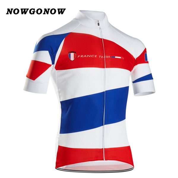 Classical France Mountain Road RACE Bike Team Pro Cycling Jersey / Shirts & Tops Clothing Breathable Customized JIASHUO