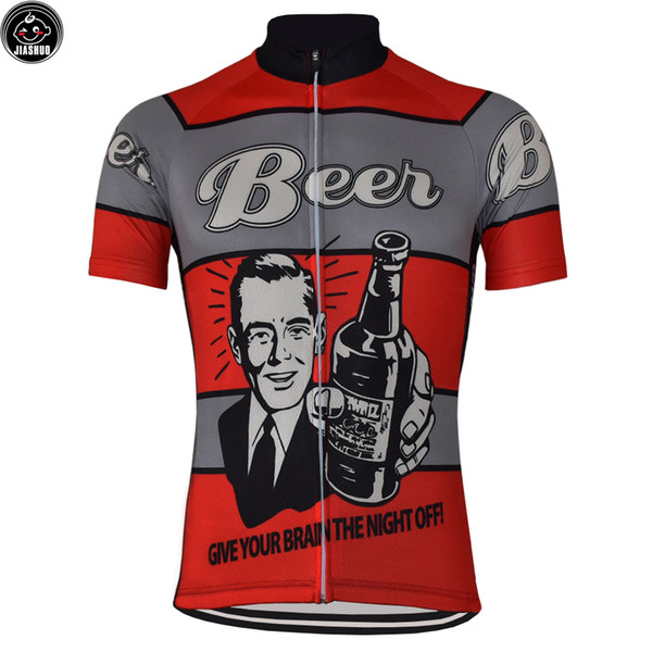 Classical Man BEER NEW mtb road RACING Team Bike Pro Cycling Jersey / Shirts & Tops Clothing Breathing Air JIASHUO