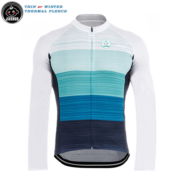 Thin Or Winter Thermal Fleece NEWcClassical RACE Team Long Cycling Jersey / Shirts &Tops Customized Breathable JIASHUO