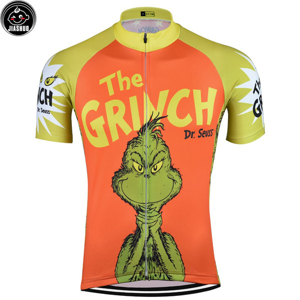 Cartoon Funny Classical Mountain Road RACE Bike Team Pro Cycling Jersey / Shirts & Tops Clothing Breathable Customized JIASHUO