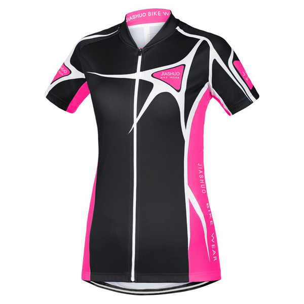 Customized NEW Women Hot 2017 JIASHUO mtb road RACING Team Bike Pro Cycling Jersey / Shirts & Tops Clothing Breathing Air