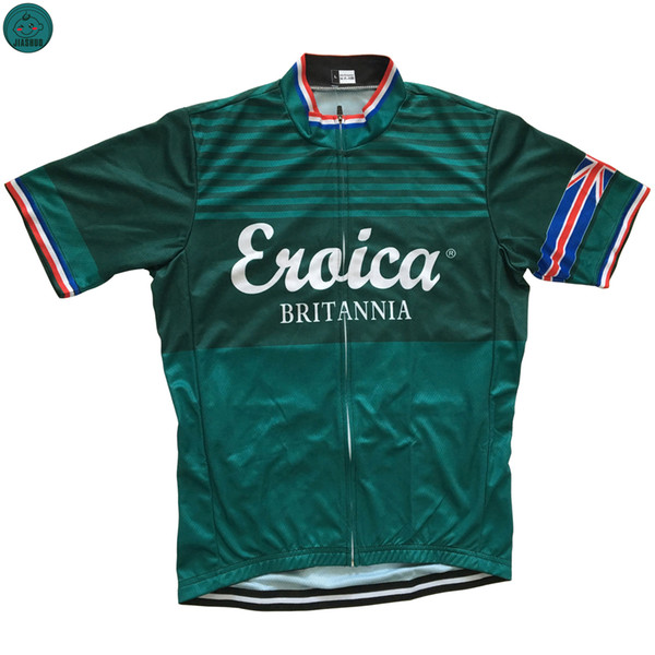 Customized NEW 2017 Retro Britannia UK Classical JIASHUO mtb road RACING Team Bike Pro Cycling Jersey / Shirts & Tops Clothing Breathable