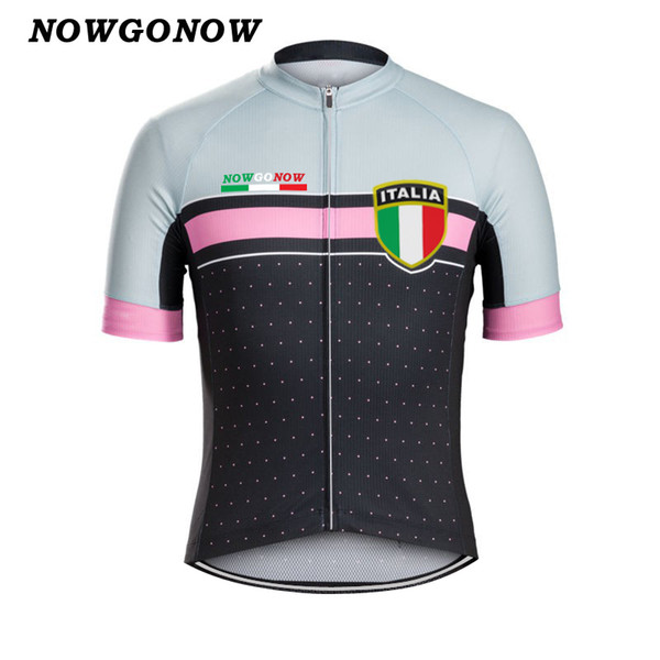 Man 2017 cycling jersey summer champion clothing bike wear team Italian Italy falg tops bicycle cool shirt pink MTB road maillot ciclismo