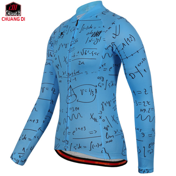 Cycling Jersey 2018 Women Long Sleeve printing Ropa Ciclismo Bike Cycle Maillot Bicycle Wear MTB Cycling Clothing