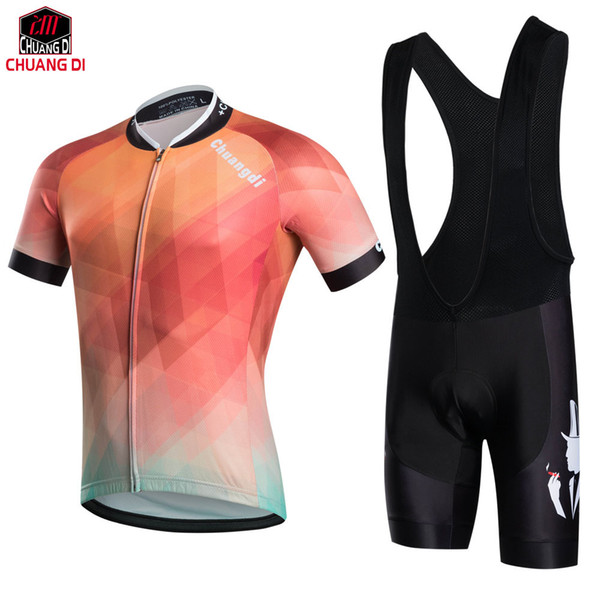 2018 Pro Brand Cycling Jerseys Breathable Cycling Clothes /Summer Quick-Dry Bicycle Sportwear Ropa Ciclismo/GEL Pad