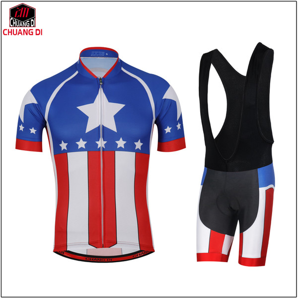 2018 New 100% Polyester Team Cycling Jerseys Breathable Bike Cycling Clothing Ciclismo/Quick-Dry Bicycle Cycling Clothes