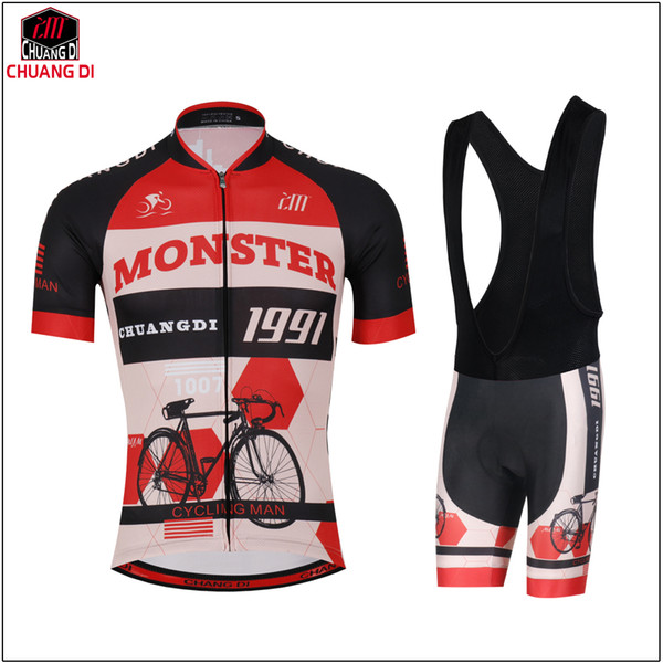 2018 ZM brand Pro Team New Men Short Sleeve Striped Cycling Jersey Sets GEL Pad Road Mountain Bike Clothing Roupa Ciclismo