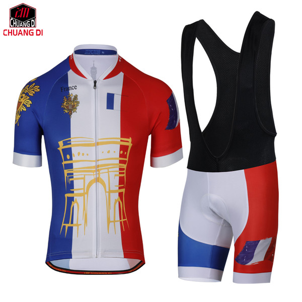 Factory Direct Sales ! Tour de France Cycling Jerseys/Quick-Dry Ropa Ciclismo Cycling Clothing/Breathable Cycling sportswear